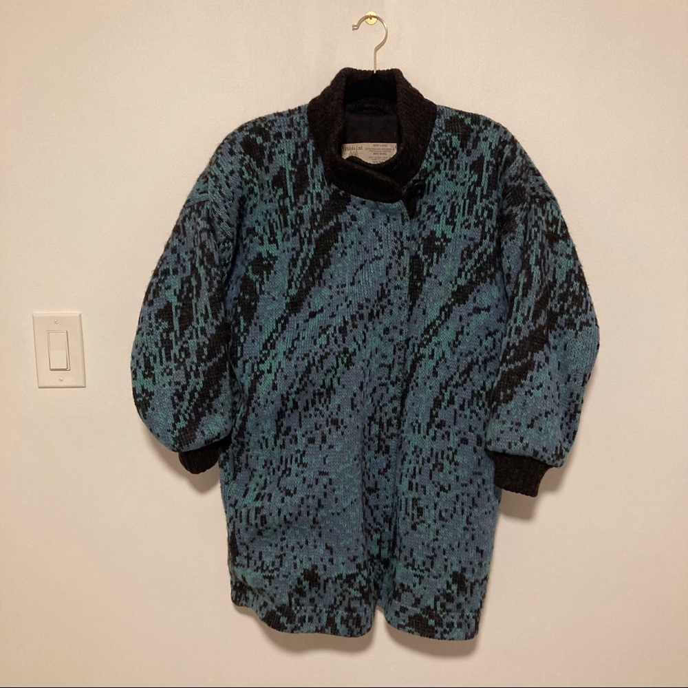 Vintage Hilda Ltd. wool sweater jacket